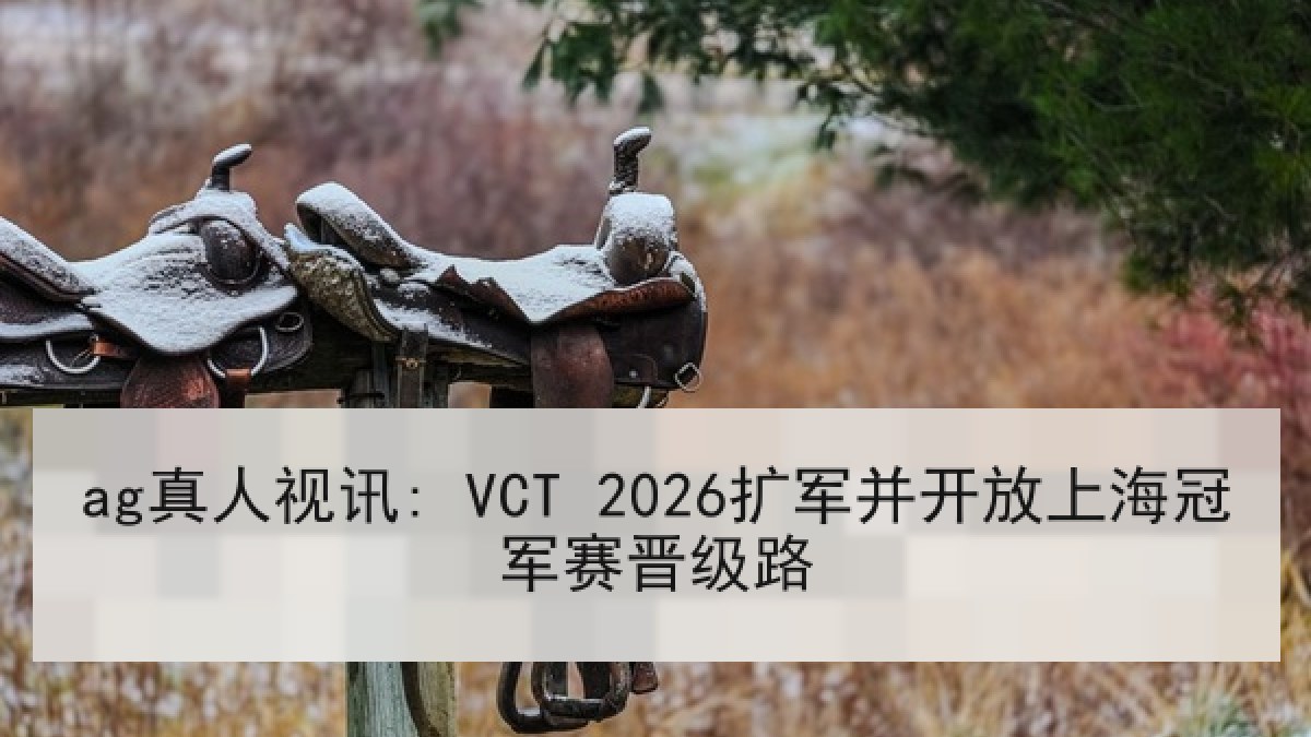 ag真人视讯: VCT 2026扩军并开放上海冠军赛晋级路 ag真人视讯: VCT 2026扩军并开放上海冠军赛晋级路
